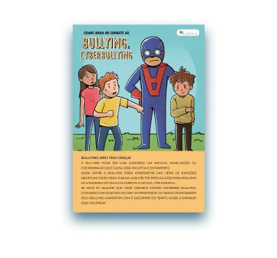 Folder Cidade Unida no combate ao Bullying e Cyberbullying