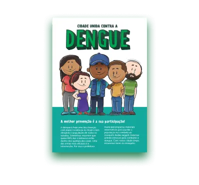 Folder Cidade Unida contra a Dengue