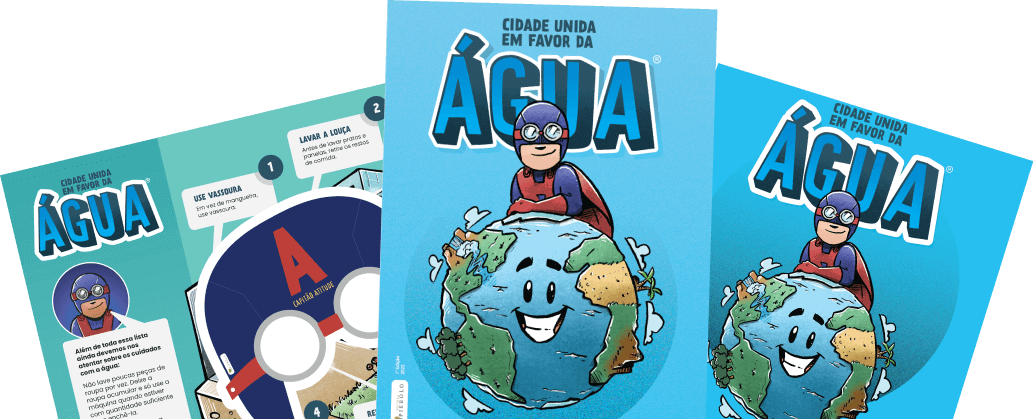 Kit Campanha Cidade Unida em favor da Água