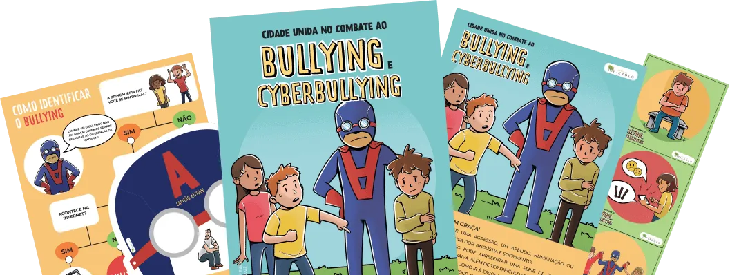 Kit Campanha Cidade Unida no combate ao Bullying e Cyberbullying