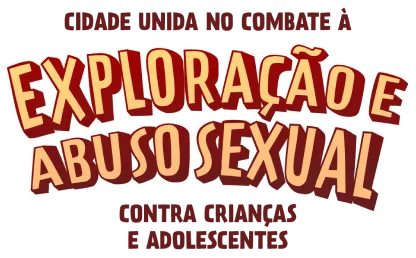 Logo Cidade Unida no combate à Exploração e Abuso Sexual contra crianças e adolescentes