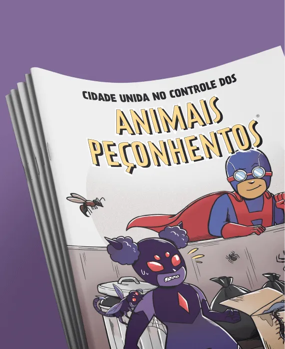 Capa Material Cidade Unida no controle dos Animais Peçonhentos