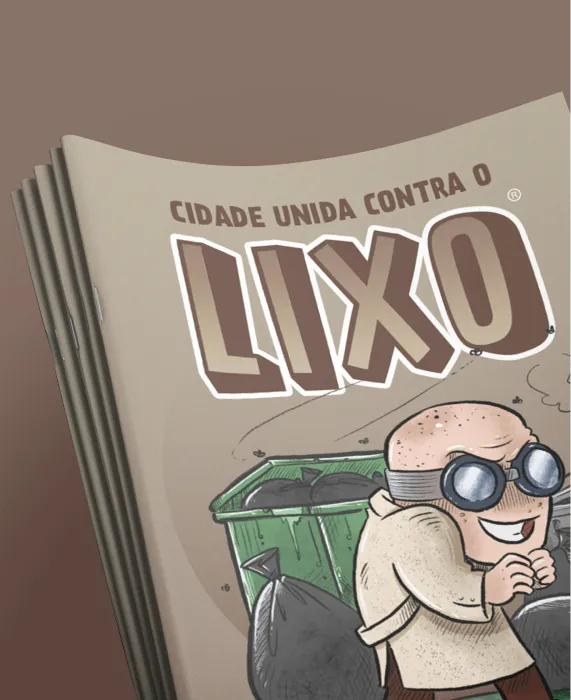 Capa Cidade Unida contra o Lixo
